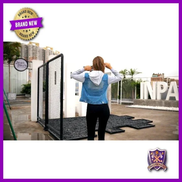 Hooded Denim Jacket Drawstring Layered Sweatshirt Classic Chic Casual Streetwear